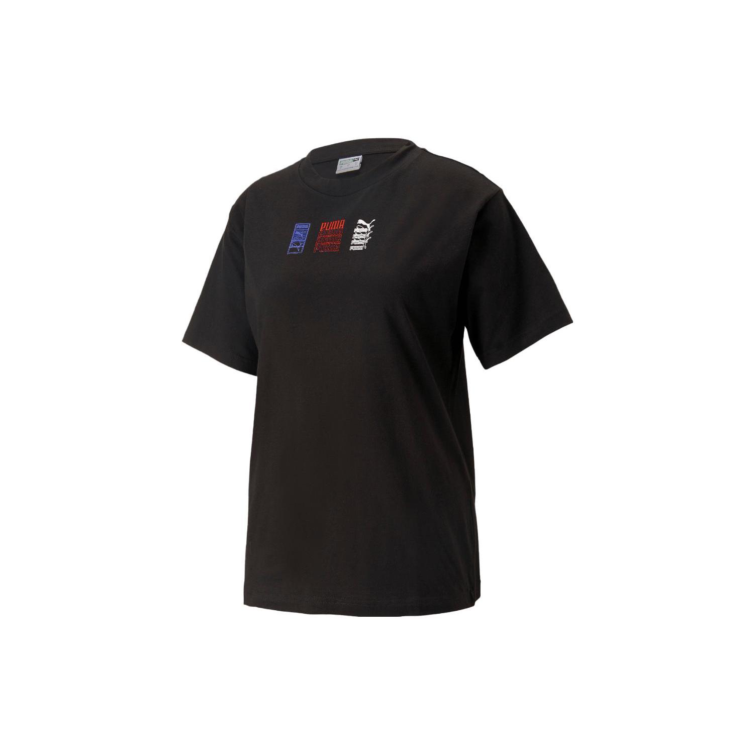 

New PUMA T-Shirts Women s Black 538192-01 XS