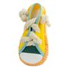 Dog Slippers Shape Squeak Toy Teeth Grinding Bite Resistant Shoes Toy With Cotton Rope Pet Chewing Toys Dog Toys Dog Accessories