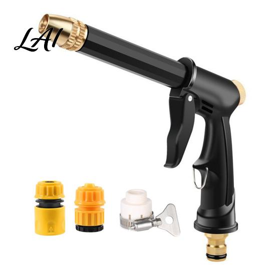 Car Water Sprayer Jet Nozzle Power Washer for Garden Hose Pressure Wand with 3 Adjustable High Hose Nozzle Washing Patio Outdoor Cleaning