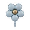 5pcs Matte Flower Aluminum Film Balloons Birthday Party Decor Baby Shower Supplies Toy Balloon Wedding Ballons Festival Decor