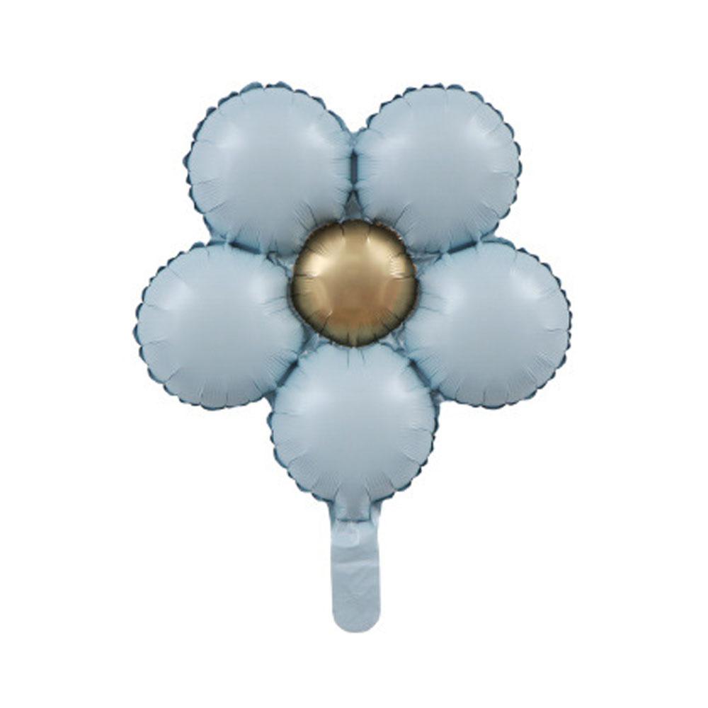 5pcs Matte Flower Aluminum Film Balloons Birthday Party Decor Baby Shower Supplies Toy Balloon Wedding Ballons Festival Decor