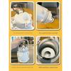 Japan Zgp Children's Large Capacity Thermos Cup Good-looking with Straw Big Belly Cup Women Cute School Water Bottle
