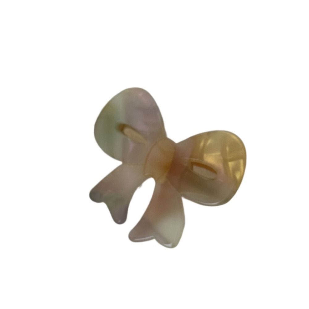 Korean Style Acetic Acid Duckbill Clip Bowknot Bow Duckbill Clip Personalized Bow Hairpin Girls