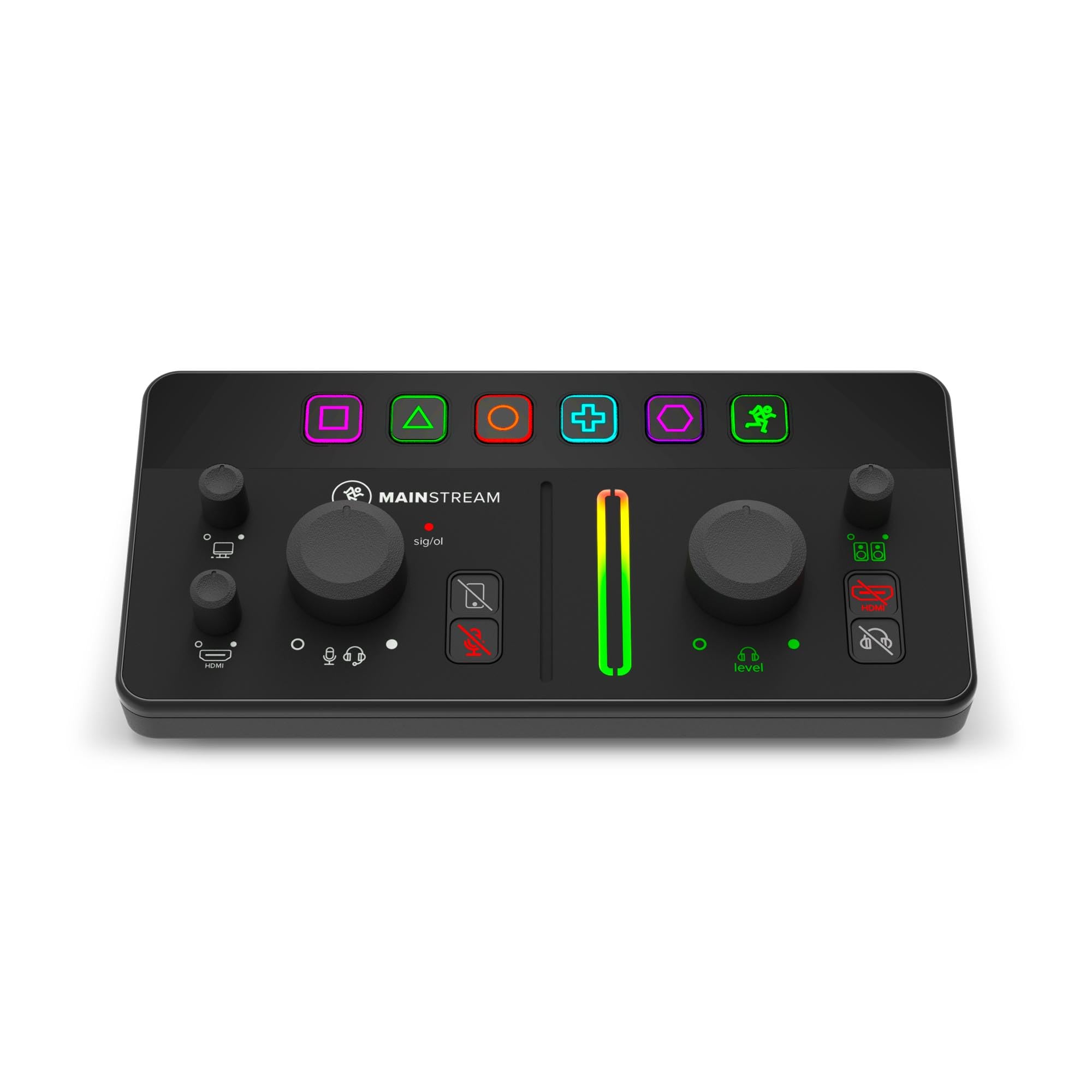 

MACKIE Live streamingvideo capture interface with programmable control keys MainStream