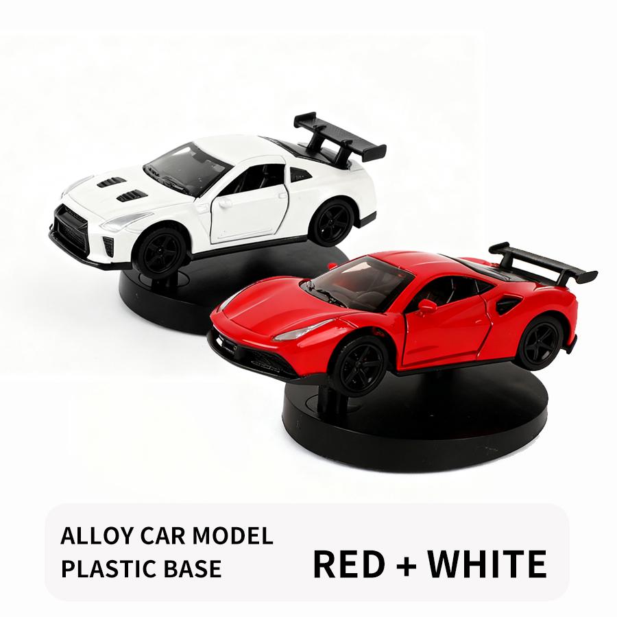 Car Individuality Center Console Decoration Sports Car Drift Rotating Car Decor Auto DashboardTurning Racing Model Decoration