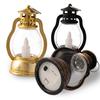 Exquisite Candle Lantern Glare Free Enhance Atmosphere Durable Mini Lantern with Flickering LED Candles Decor