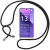 Case - Xiaomi - Redmi Note 13 Pro+ 5G - Reinforced Protection - TPU - Black Lanyard