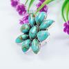 Natural Turquoise Cluster Ring, Adjustable Band Ring, Boho Ring, Wedding Ring, Bridesmaid Ring, Unique Ring, Turquoise Jewelry