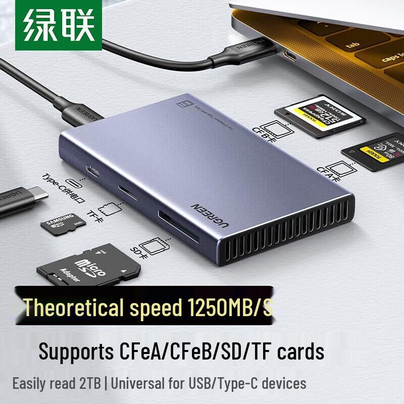UGREEN USB 3.2 Type-C Multi-Card Reader