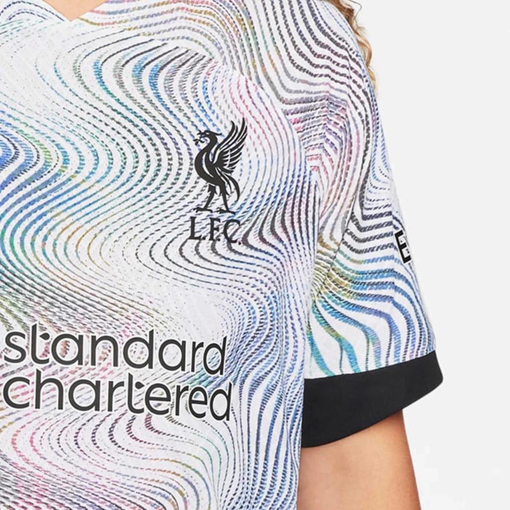 Nike Women's Liverpool Away Shirt 22 / 23 Dri Fit Football Shirt (Unisex) Soccer Jerseys DN2708 101