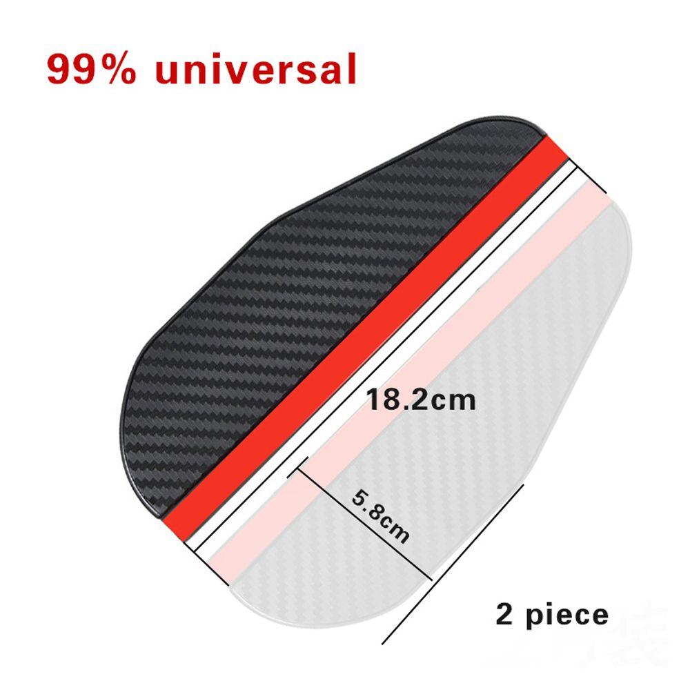 Accessories PVC Car Rearview Mirror Eyebrow Rain Cover Rearview Mirror Protector Sun Visor