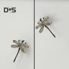 Zinklegering Dragonfly Skåphandtag Vintage Fågel Lådhandtag Garderob Toalettbord Skåpdörr Knopp Metall Draghandtag Kontor Hem Kök Dekoration