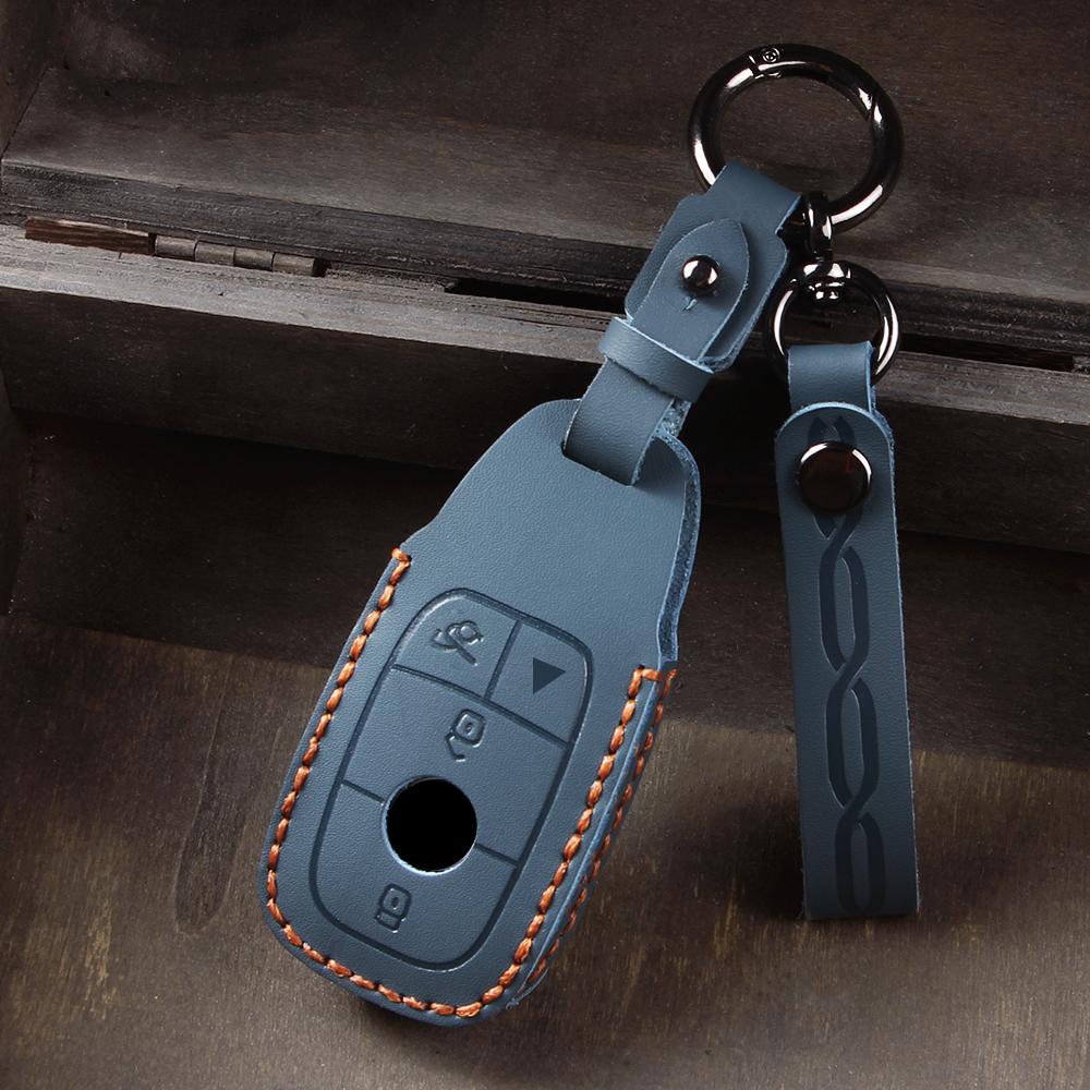 Car Remote Key Case Cover Shell Fob For Mercedes Benz A C E S G Class GLC CLE CLA GLB GLS W177 W205 W213 W222 X167 AMG