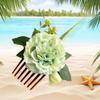 Side Clip Flower Hair Comb Hair Clip Thai Hair Accessories Sweet Wedding Bride Accessories  Female