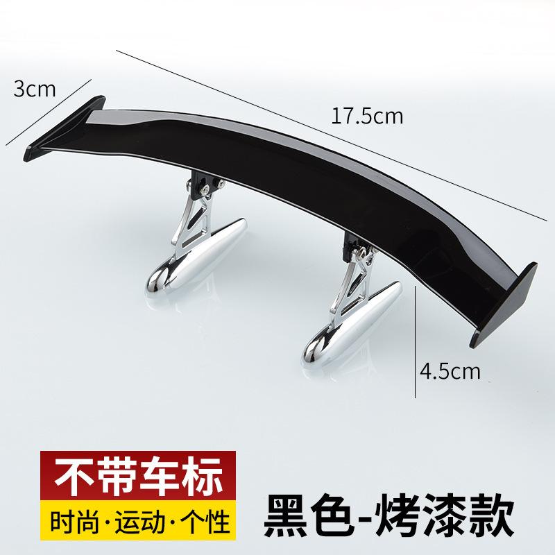 Universal Painted Mini Car Rear Spoiler No‑Drill Creative Personalized Modified Small Tail Wing Sport Car Decor Accessories