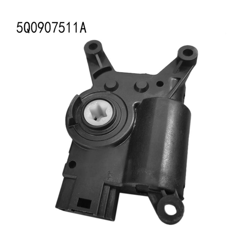 Temperature Regulation Heater Flap Actuator 5Q0907511A Replacement HVAC Actuator Motor Simple Installation for Vehicle