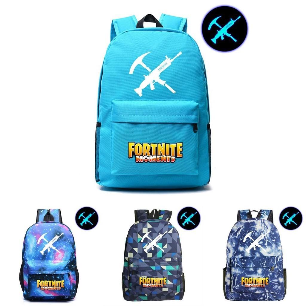 Zaino Fortnite Battle Royale Zaino Fortress Night Zaino Scuola Luminoso al Buio In