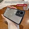 For Vivo Y02s Case Electroplating Soft Glitter TPU Back Cover Vivo Y02s V2203 Phone Casing For Girl Woman