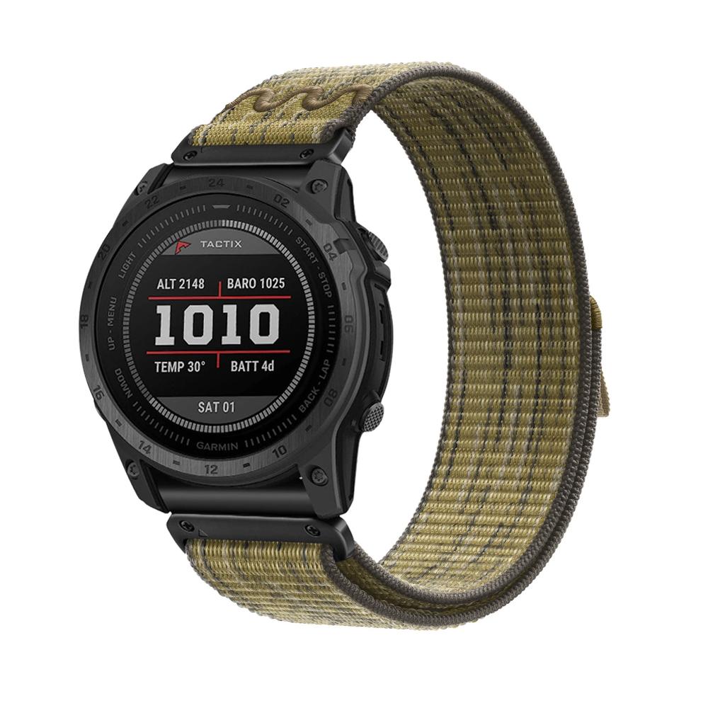 Quickfit Strap for Garmin Fenix 8 FE 7 7X Pro Watchband 22 26mm Nylon Woven Strap for Enduro3 2 Fenix 5 5X 6 6XPro 51mm Bracelet