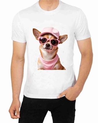 Chihuahua Dog Breed Wearing Sunglasses T-Shirt