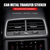 5/10/20pcs Car Interior Nickel Badge Stickers Phone Key Decal Decoration for Opel Astra H G Insignia Mokka Zafira Corsa Vauxhall