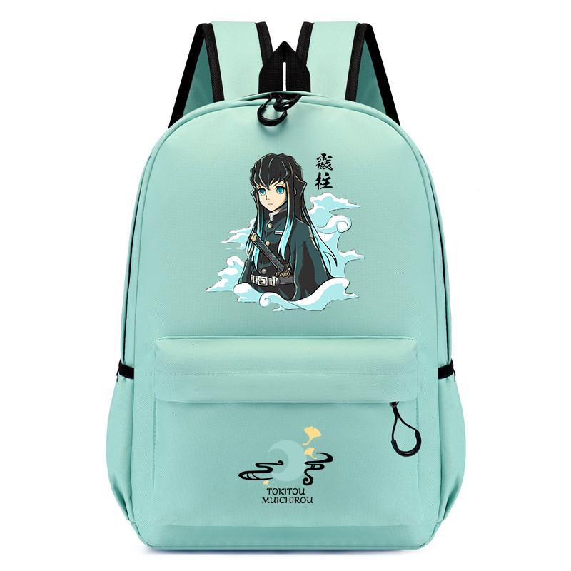 Fashion Demon Slayer Backpack Student School Waterproof Small Bag