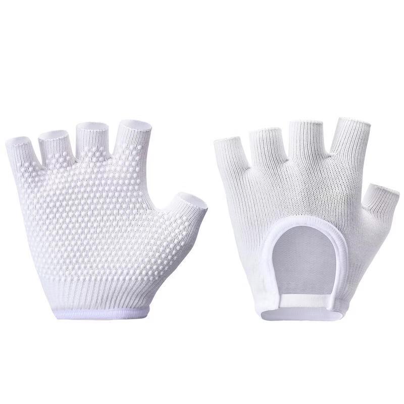 

JINGRUIXIANG Women s Open-Finger Anti-Slip Yoga Pilates Gloves