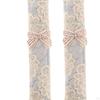 1 Pair Refrigerator Door Handle Lace Cover Kitchen Appliance Handles Gloves for Fridge Oven