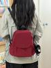 Schoolbag Multifunctional Small Backpack ins Wind Lightweight Outdoor Backpack Leisure Commuter Travel Crossbody Bag Women's Shoulder Bag