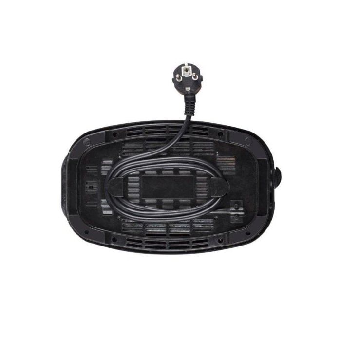 Brödrost TRISTAR BR-1025 800W Svart - 2 fack, 6-läges termostat, smulbricka