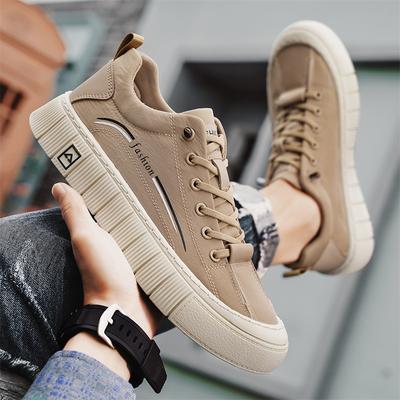 Fashion Casual Shoes for Men Outdoor Breathable Men's Sneakers Lace Up Walking Shoes Platform Vulcanized Shoe Mens Tennis Shoes