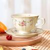 Ceramic Coffee Cup with Saucer White Gifts Multi Purpose Novelty Creative Decoration Kitchen Tool