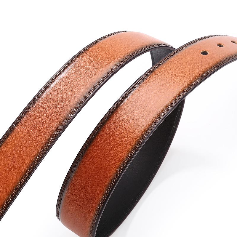 Men's Classic Business Pin Buckle Belt: Versatile Design for Middle-Aged and Young Professionals