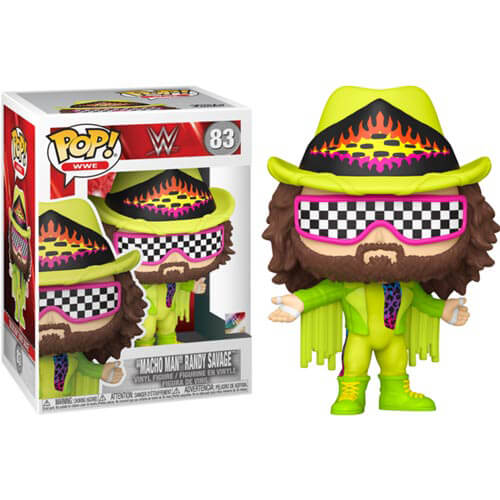 WWE Macho Man Green Exkluzivní americký pop! Vinyl