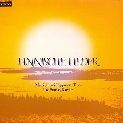 LP Schallplatte MATTI JUHANI PIIPPONEN, UTE STARKE - Finnische LIEDER PA1016 TRIO Japan Klassisch Gebraucht