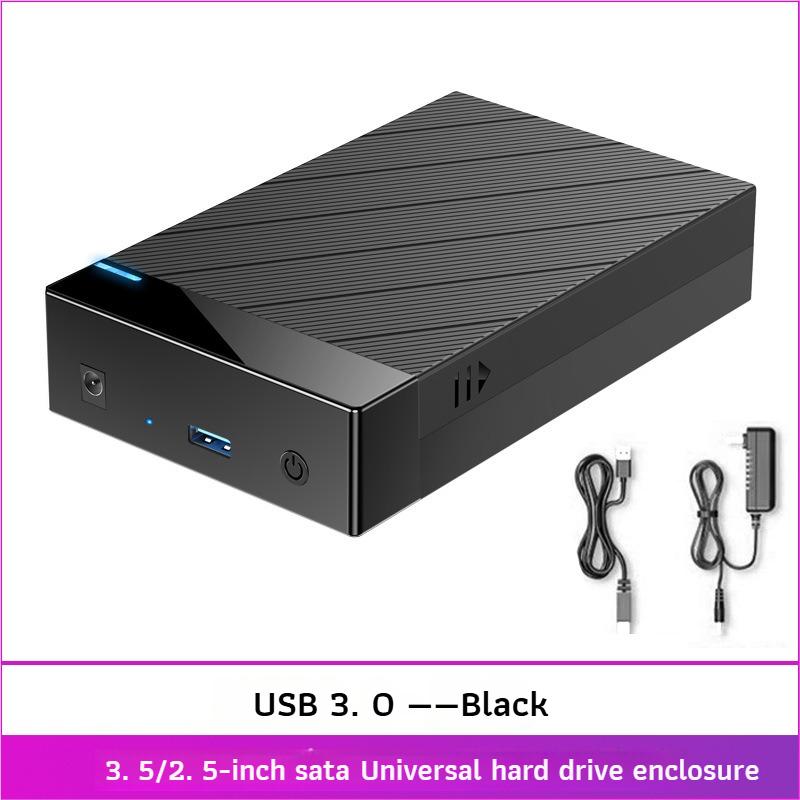 

2.5/3. 5-дюймовый корпус для HDD SATA на USB3.0 Адаптер для SSD Внешний корпус для жесткого диска для 2,5 3,5 SSD HDD Корпус для ПК Ноутбука USB 3.0 (EU)