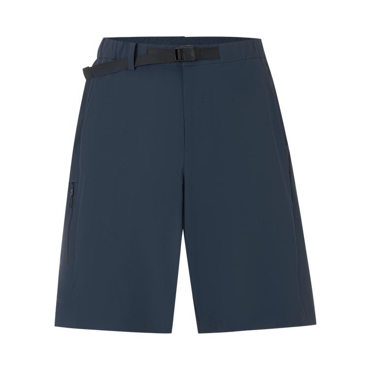 DESCENTE Bleu Series Urban Cycling Loose Lightweight Mid Waist Five Point Casual Shorts Men Shorts Blueberry D5231BHP70