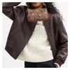 Coach Nolita 19 Borsa a Mano Classica con Logo e Stampa Ciliegie in Ecopelle Piccola da Donna Marrone