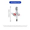 Beads Copper Charms Original Baseball Equipment Sports Pendant Beads Fit Bracelet Jewelry Diy Women Gift Accessory