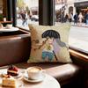 Anime Kotaro Lives Alone Cushion Cover Decorative Cushions Covers Cover Sofa x Pillow  Piece x x Pillowcase