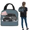 Austin Mini Cooper Insulated Lunch Bag for Women Kids Leakproof Food Boxes Thermal Lunch Box Tote