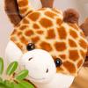 Decorative Giraffe Plush Scarf Toy Soft Stuffed Animal with Knitted Cuddle Family Toys Buddy for Kids Nursery Decor And Gift Baby Shower Birthday