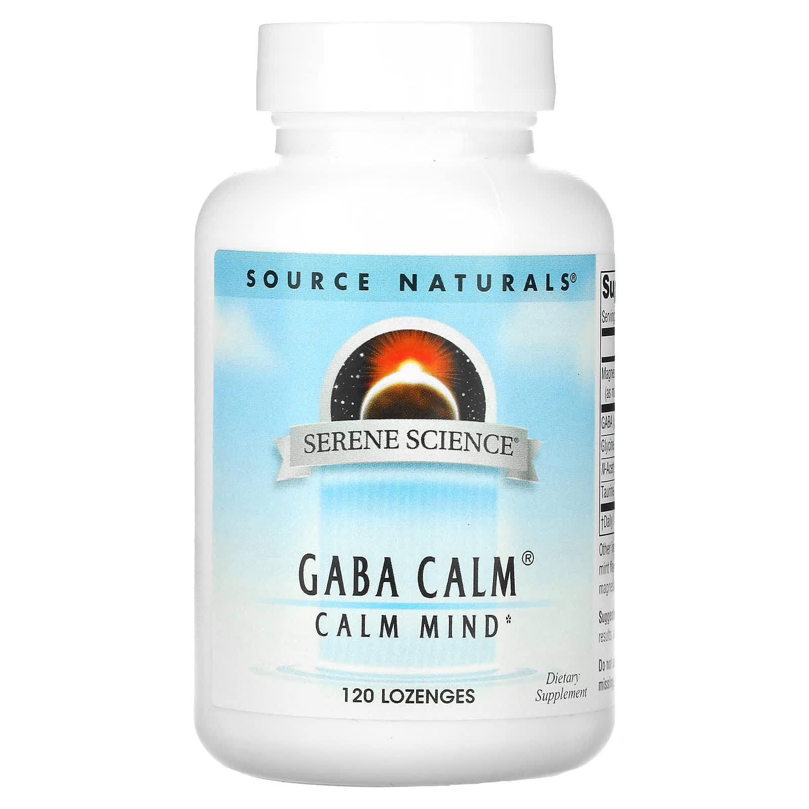 

Serene Science®, Gaba Calm®, 120 Lozenges
