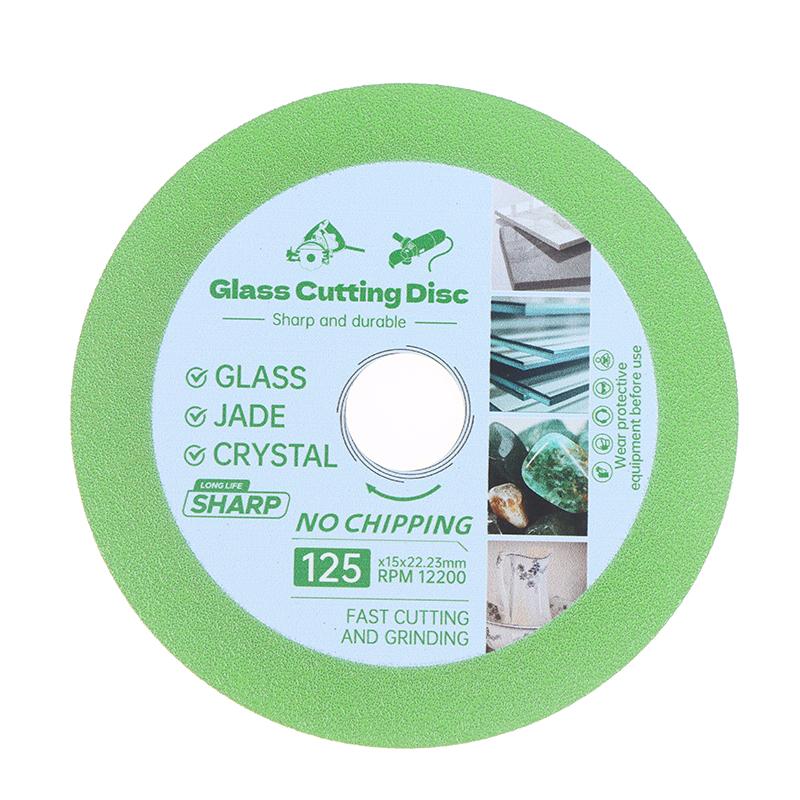 

1 шт. 100/115/125 мм Ультратонкий пильный диск Алмазный Нефрит Винная бутылка Керамика Полировка Угловая шлифмашина Машина Диск для резки стекла 125*20.23MM