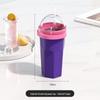 Slushy Squeeze Cup: Fast-Cooling Silicone Smoothie & Ice Maker Cup