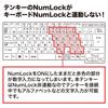 Sanwa Supply Bluetooth Numeric Keypad, 20 Keys (19 Keys + Numlock Key), Pantograph, NT-BT21BK