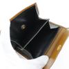 CELINE Double Sided Bi-Fold Wallet Brown leather Women Used
