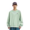 Anta Solid Color Round Neck Loose Casual Knit Pullover Sweatshirt Men sweatshirt Sagittarius-Green 952418713-5