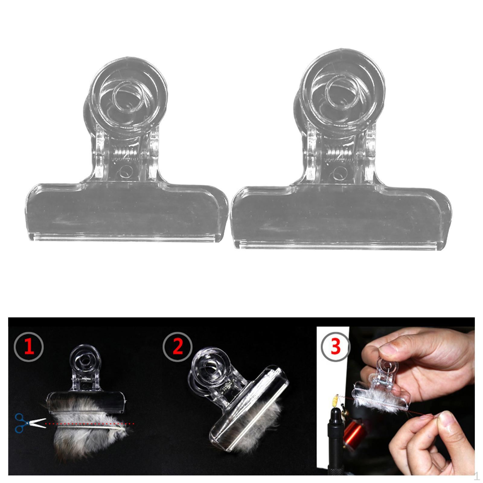 

Премиальный набор зажимов для перьев CDC для даббинга и удержания бородок