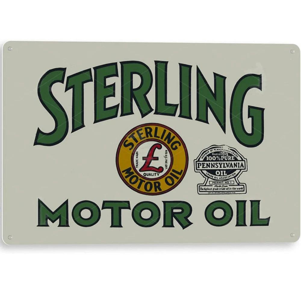 Metal Signs Vintage Camel Gulf Oilzum Gas Oil Posters Plate Wall Decor for Home Bars Garage Cafe Clubs Retro Poster Plaque